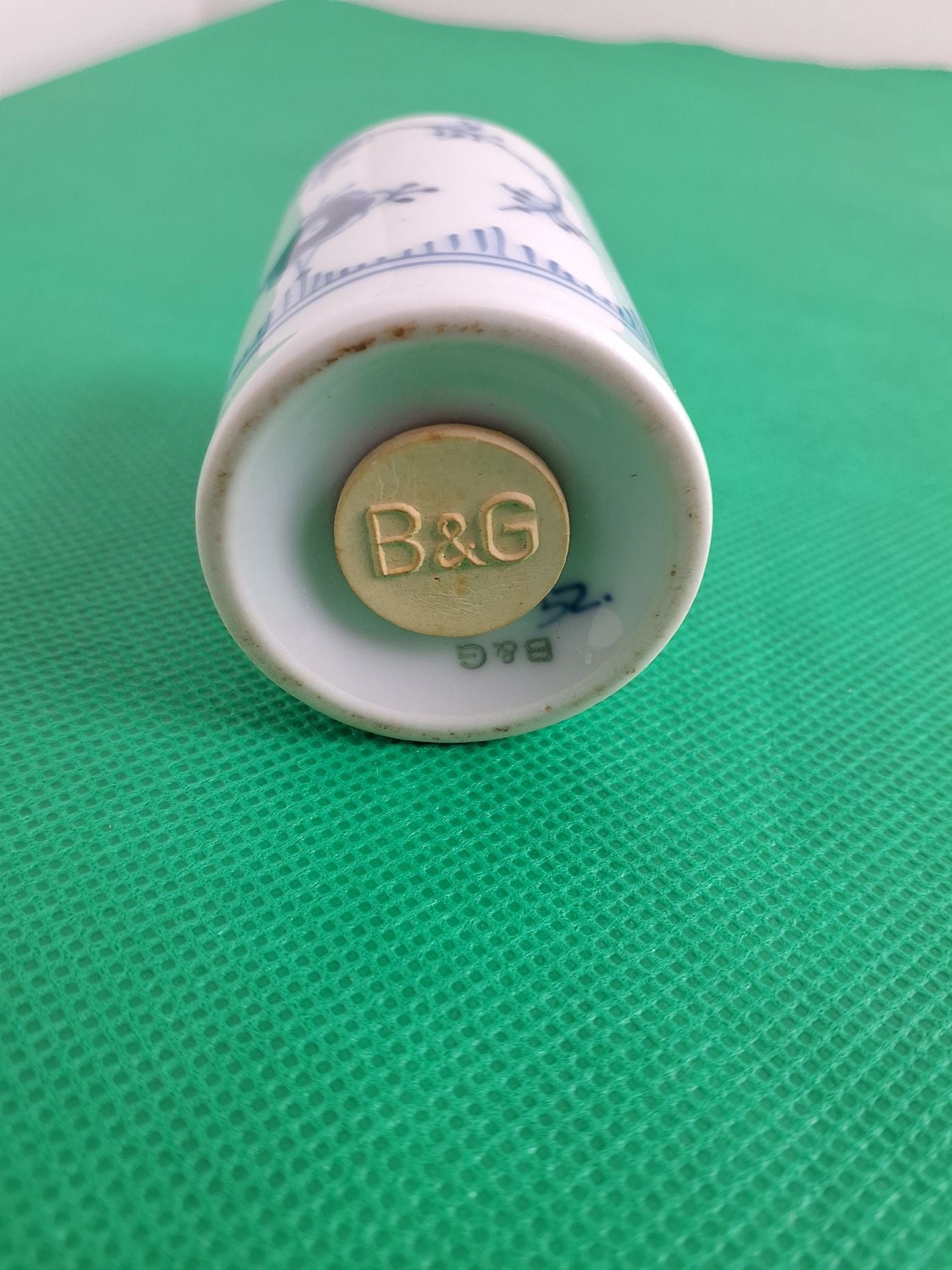 B&G saltbøsse musselmalet